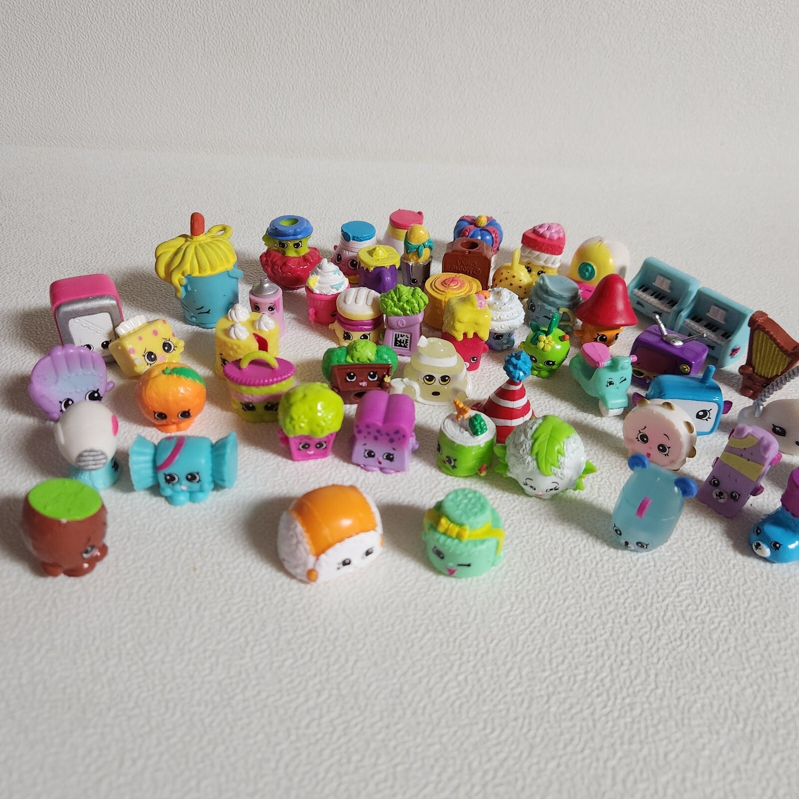 Bag of Mini Shopkins mixed Lot of 50 selections from different Seasons