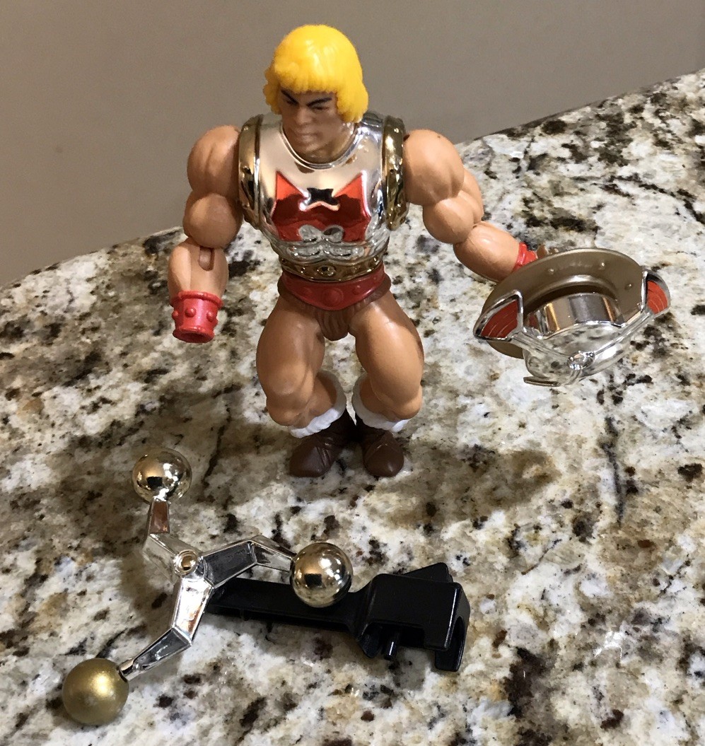 2021 Mattel Masters Of The Universe FLYING FISTS HE-MAN, (For Parts And Repair)