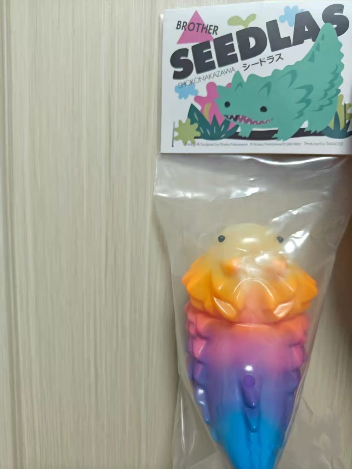 SHOKO NAKAZAWA BROTHER T9G Gradient Multicolor Vinyl Figure SOFUBI Model