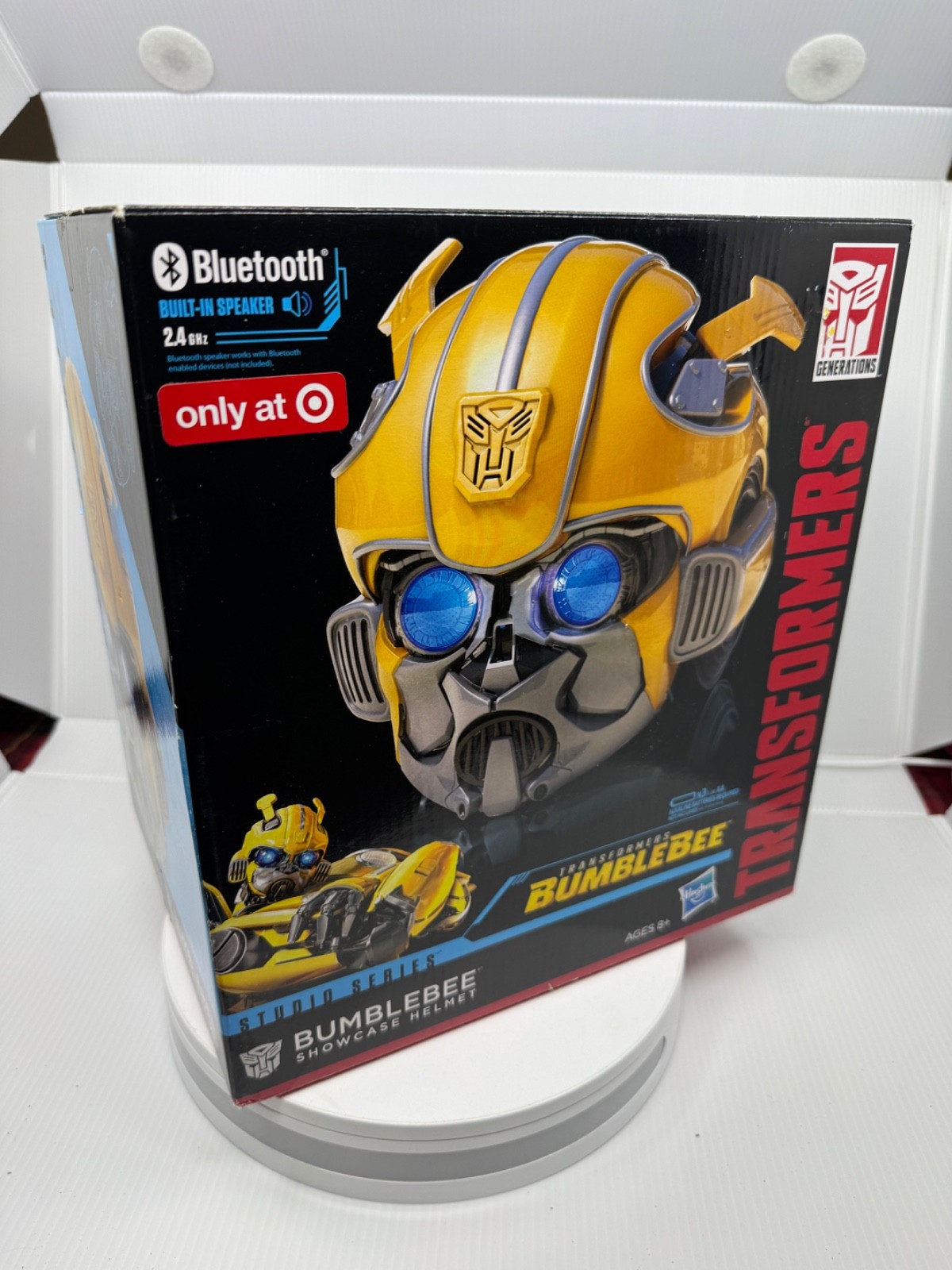 Transformers Bumblebee Showcase Helmet Bluetooth Target Exclusive