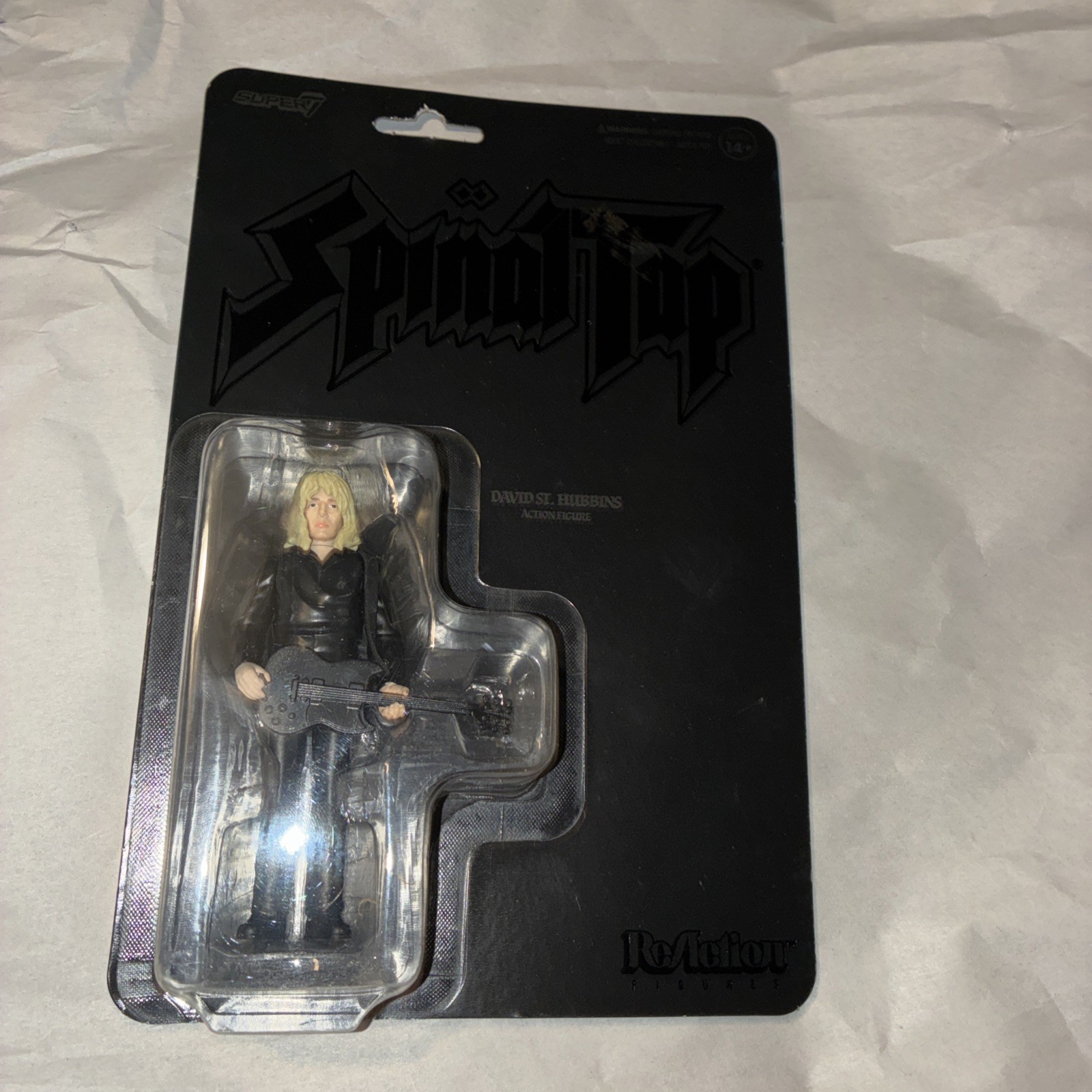 Spinal Tap Reaction Figures Wave 02 – David St. Hubbins (None More Black) Act…