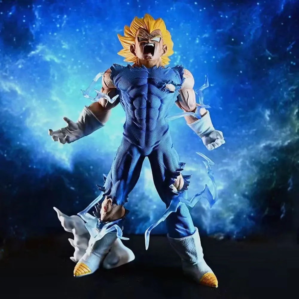 28cm Dragon Ball Z Vegeta Self-Destruct Figure Action Figures PVC Statue Collect