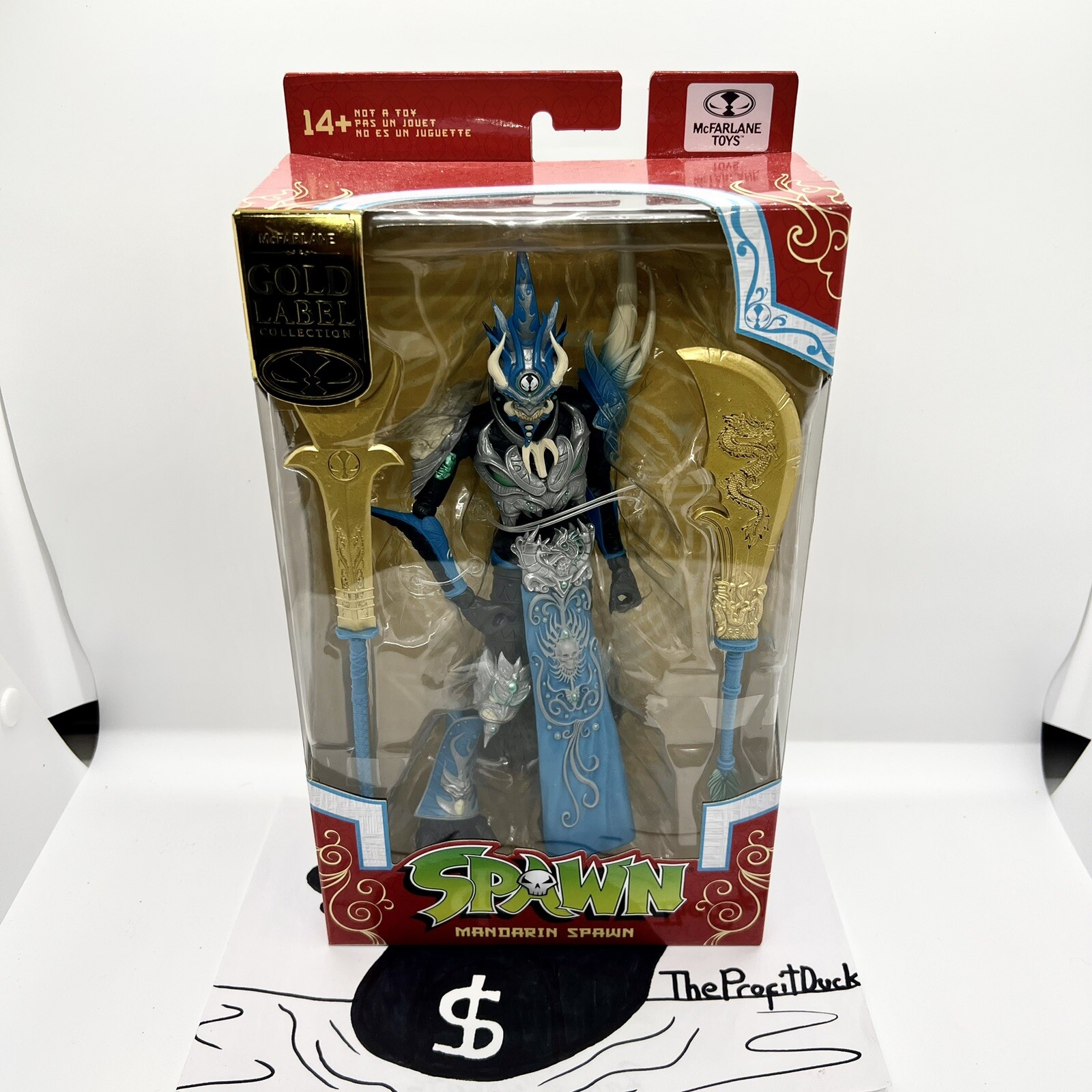 MANDARIN SPAWN McFarlane Gold Label Collection Action Figure Walmart Exclusive