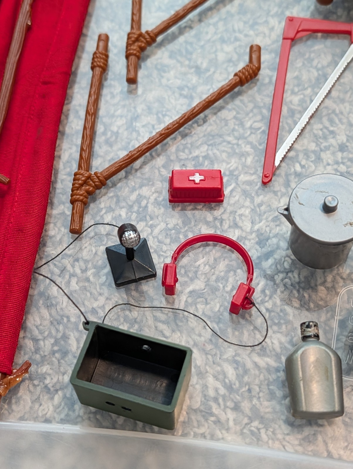 Steve Scout Accessory Lot – Mixed Camping Outdoor Gear & Parts 1970s For Parts