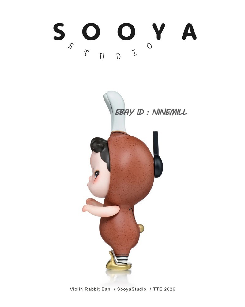 100% Genuine Sooya Studio Violin Rabbit Ban 2026 TTE Limited Edition Model
