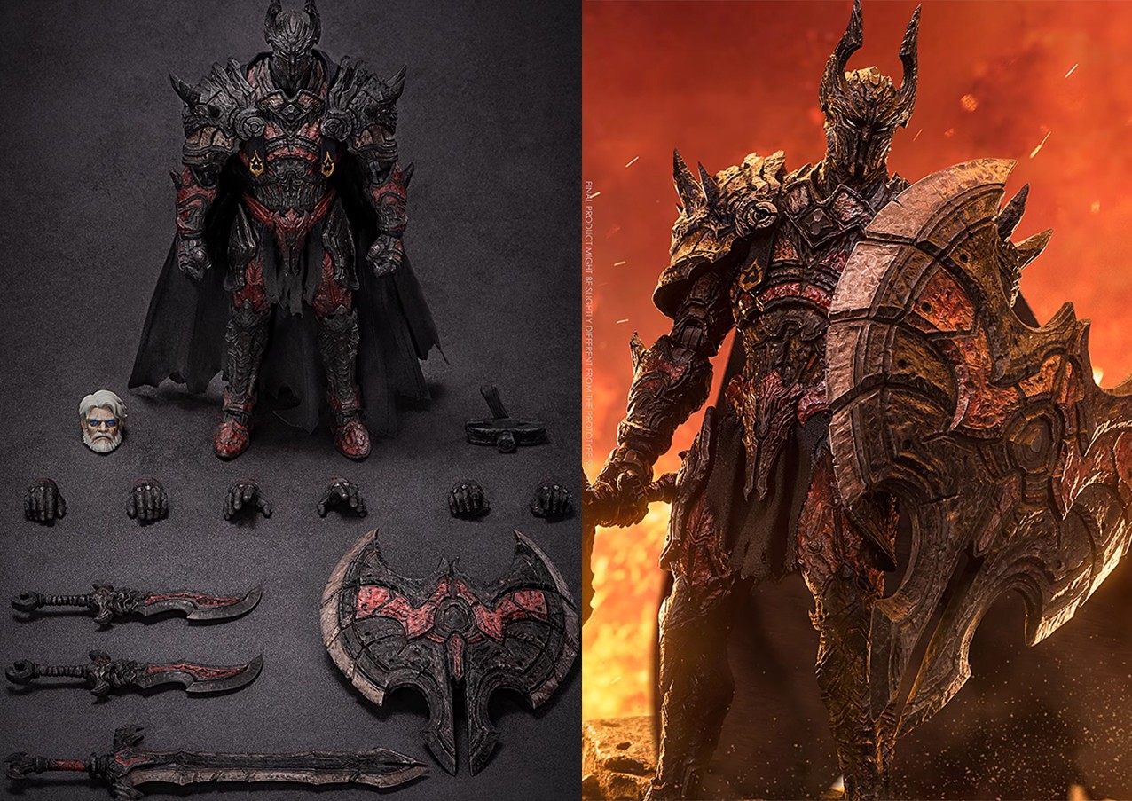 Brand New VTOYS X BMS 1/12 Knight Oewar Th Collectible Action Figure In Stock