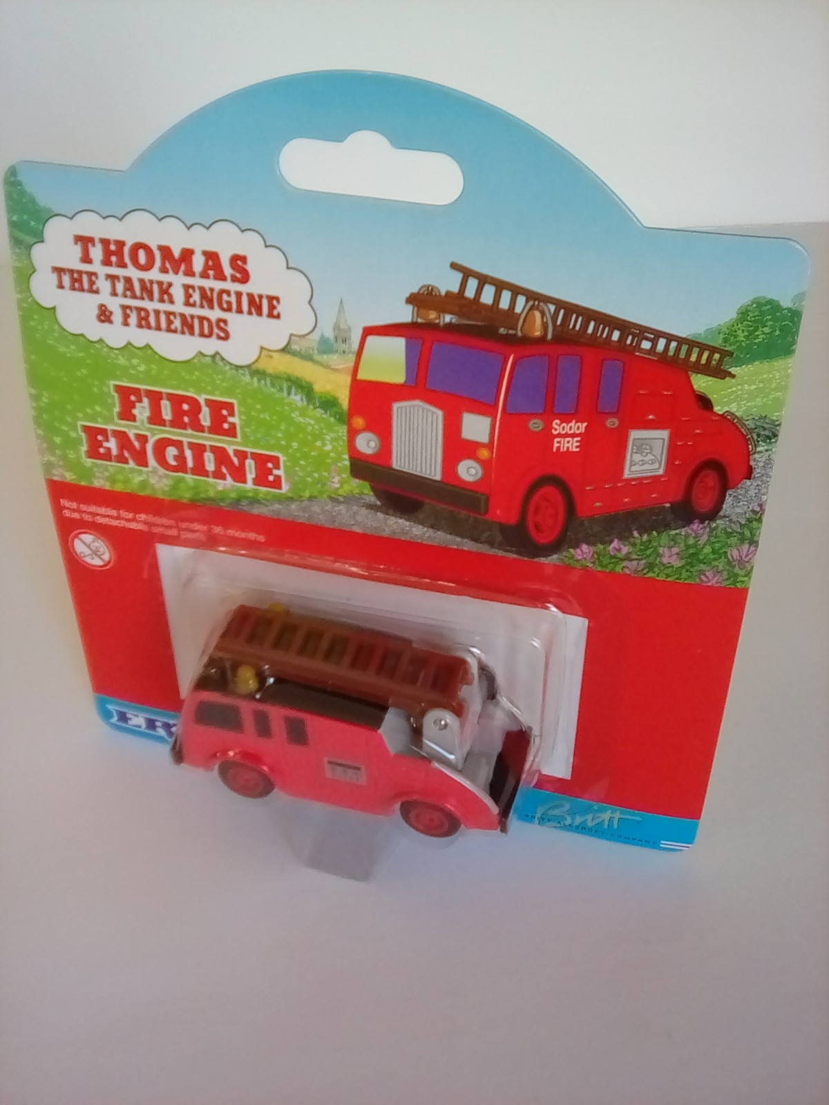 Vintage ERTL Thomas & Friends The Tank Engine Fire Engine Sealed Britt 34115 NEW