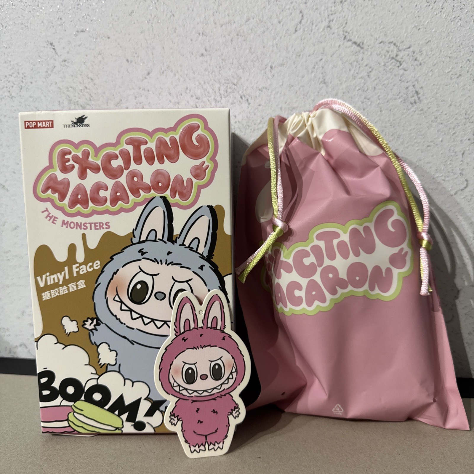 *AUTHENTIC*- LABUBU The Monsters Exciting Macaron -CONFIRMED LYCHEE BERRY