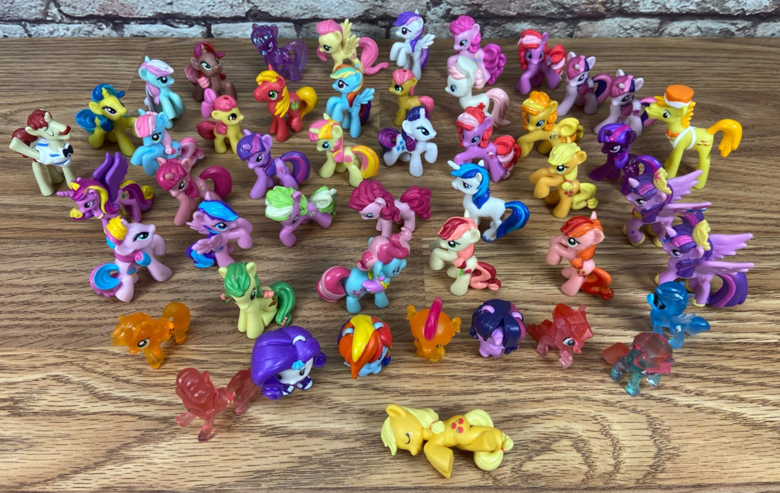 MLP My Little Pony Mini Figure Small 1” & 2&Prime; Blind Bag Ponies Mixed Lot Of 48