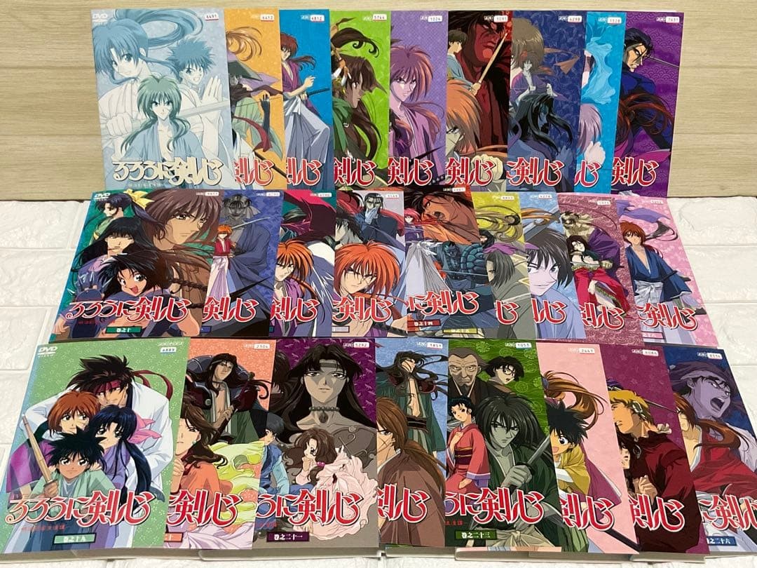 Rurouni Kenshin DVD Complete Series 1-26 (Ex-Rental)