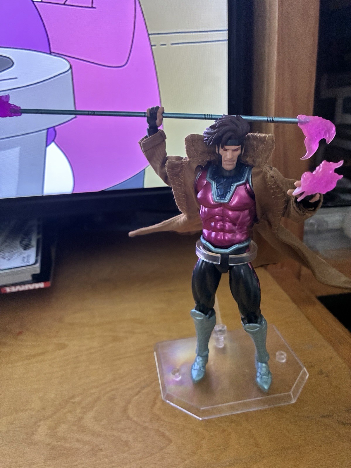 CT No.131 6in Action Figure Boxed w/ Coat Stand Alt Hands Effect Parts Staff