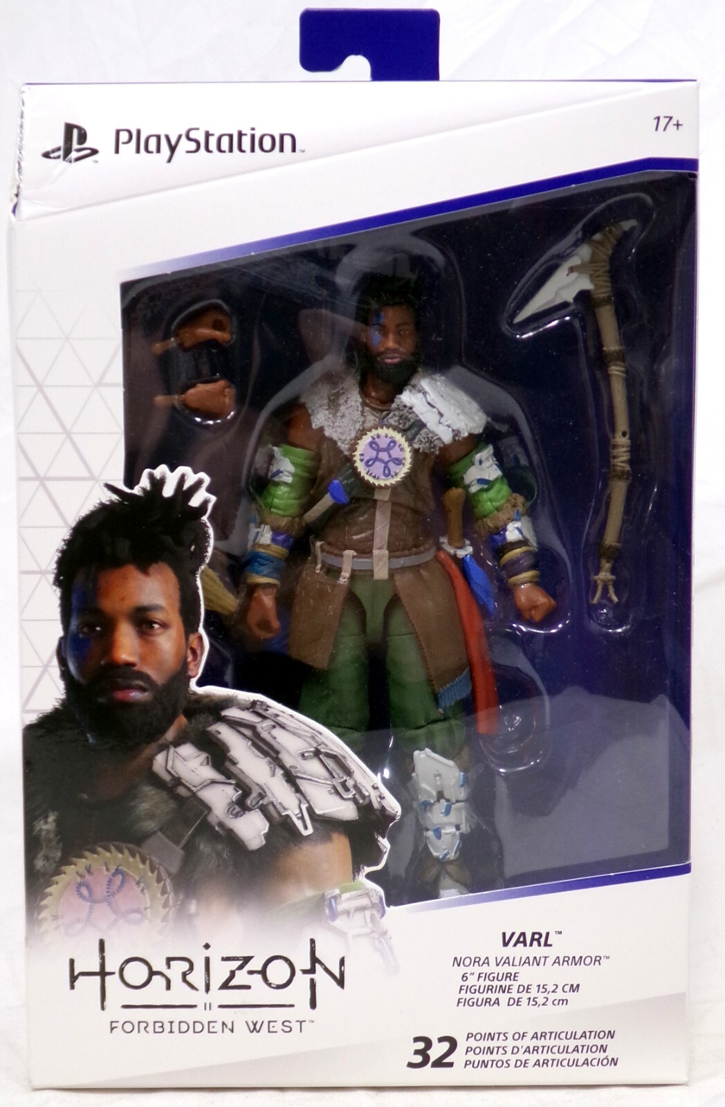 Spin Master PlayStation Shapes Collection Horizon Varl 6&Prime; Figure New Sealed