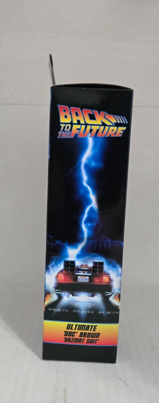 NECA Back to the Future Ultimate Doc Brown Figure Sealed In Hand