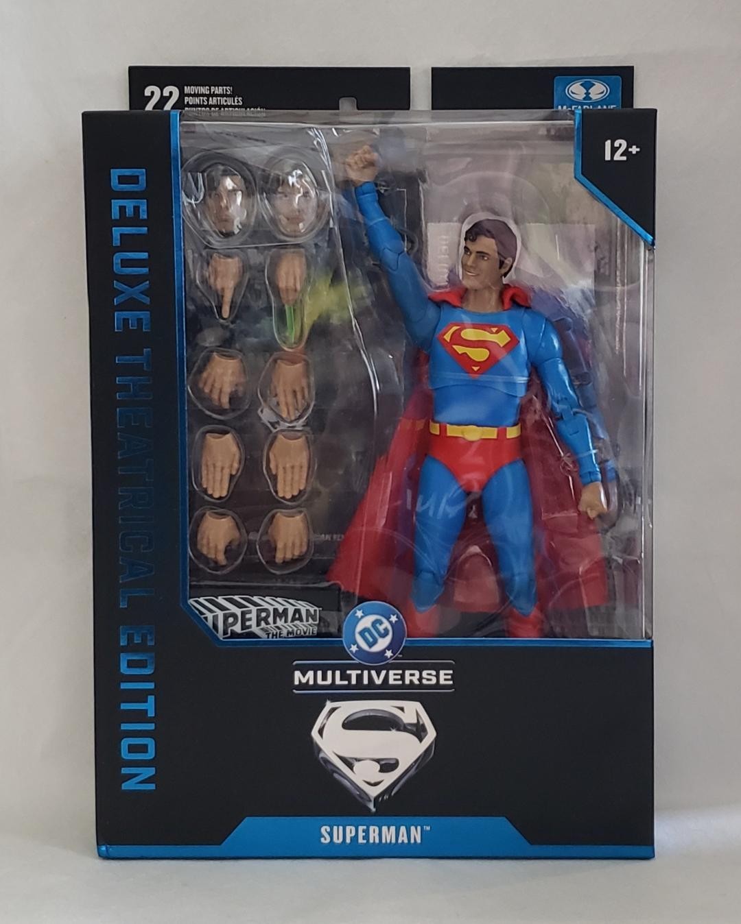 McFarlane DC Multiverse DLX Theatrical Ed. Figure – Superman (1978 Ver.) **DMG**