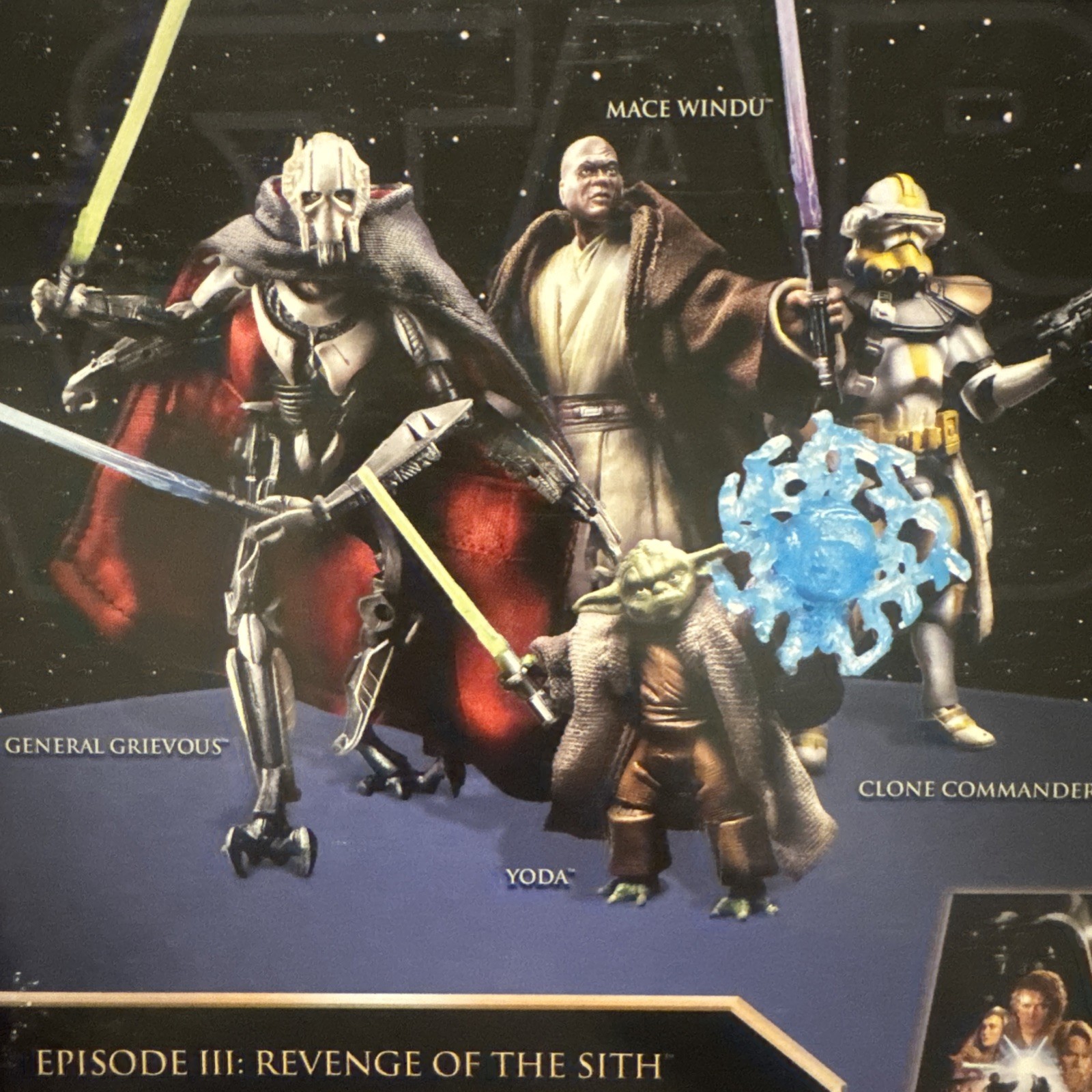 Star Wars Legacy Collection Multipacks Blu-Ray Set Episode III Action FigureS
