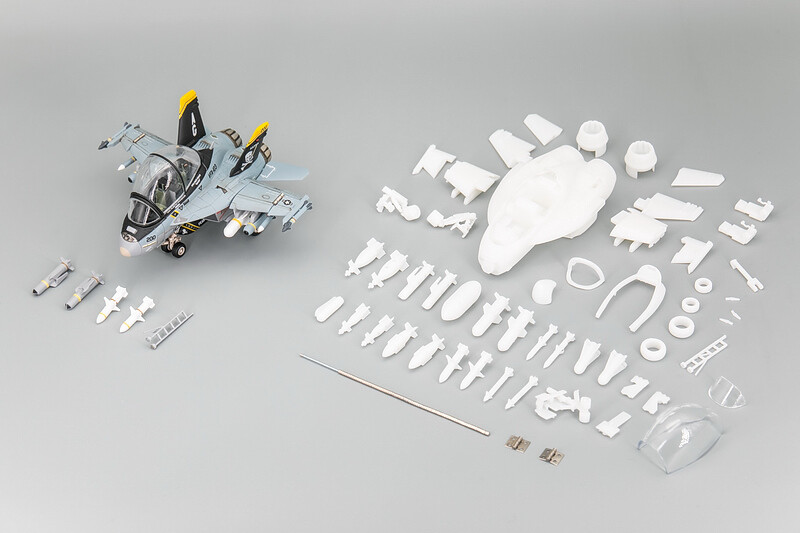 F/A-18F Fighter Aircraft Cute Version 3D Printed static Models