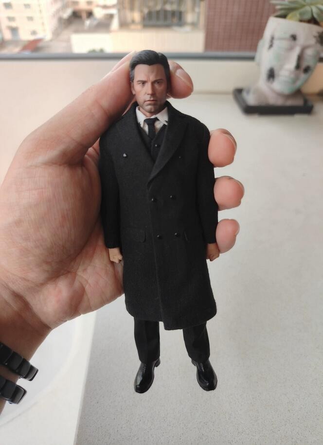 nota studio Ben Affleck Bruce Wayne 6in Action Figure Doll Model 0506
