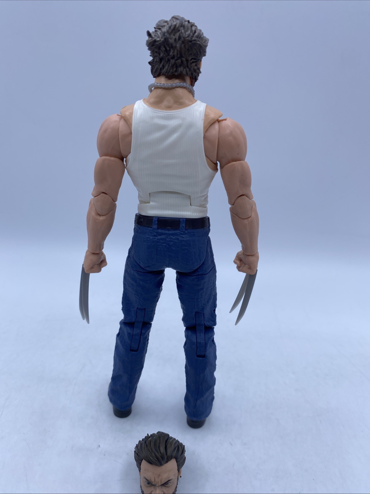 Marvel Legends Amazon Exclusive Wolverine Movie Hugh Jackman -READ (B)