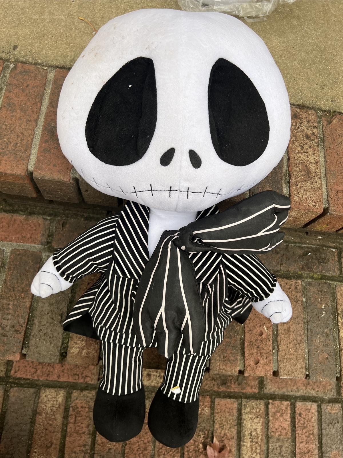 Nightmare Before Christmas 24&Prime; Inches Jack the Skeleton Plush Neca Stains