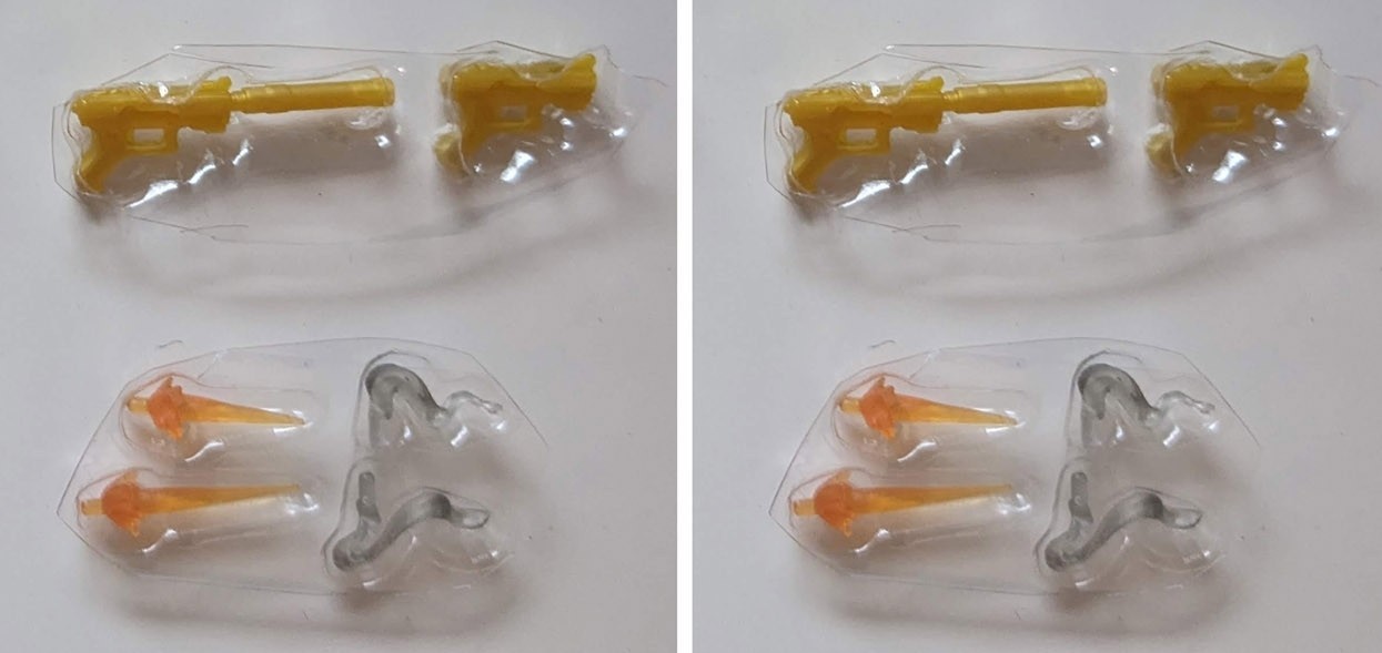 2 SET Marvel Legends Madame Masque GUNS EFFECTS Custom Fodder (Crossbones 2 Pack