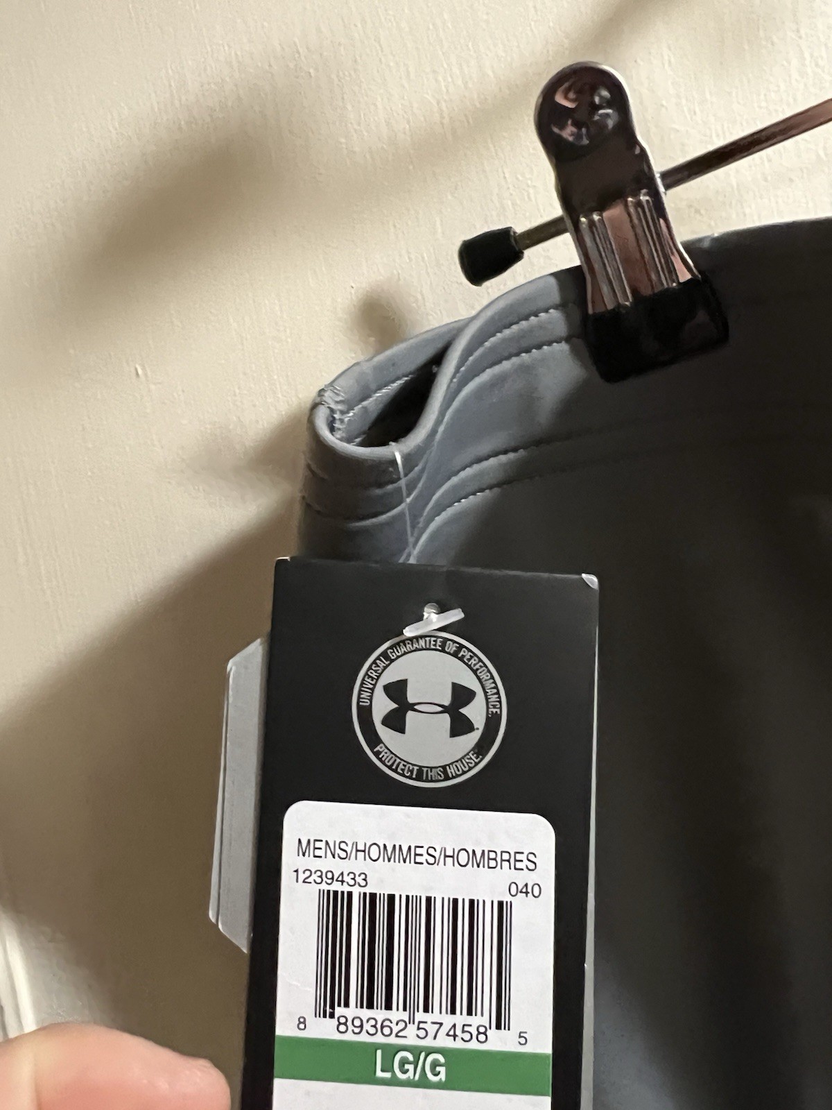 Under Armour Heat Gear Grey Tights Mens L