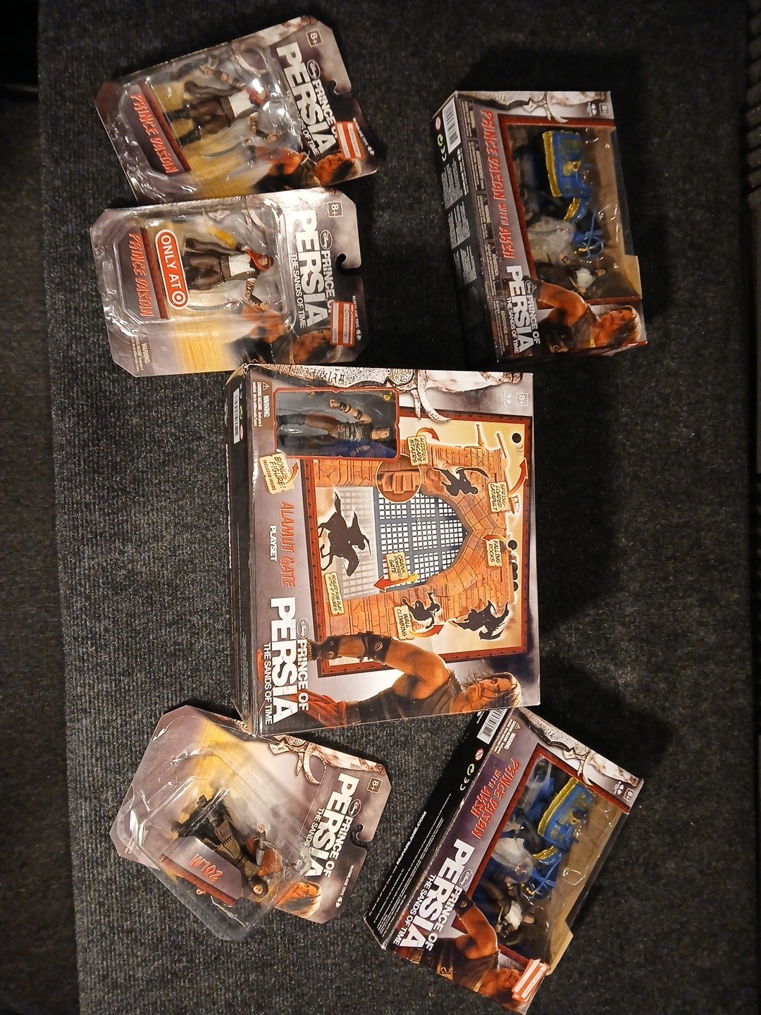 Prince Of Persia Playset And Figure Lot