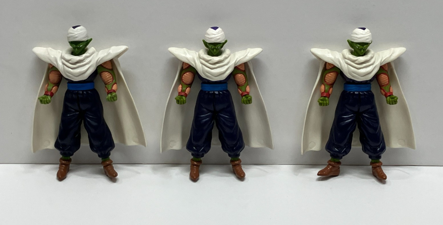 Lot of 3 *** 1996 Bandai DBZ Dragon Ball Z Piccolo action figures