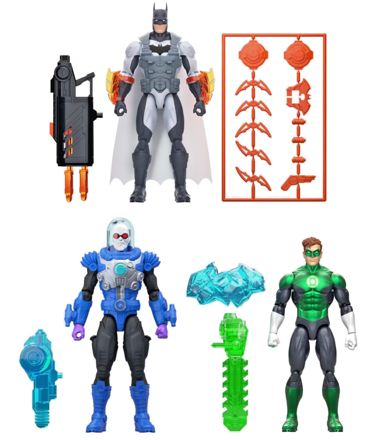 DC Premier Batman & Green Lantern Hal Jordan vs Mr Freeze 3 Action Figure Pack