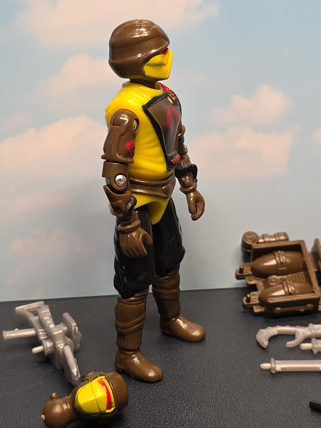 Desert Scorpion Techno Viper Black Major G.I. Joe GI Joe Action Figure 2025