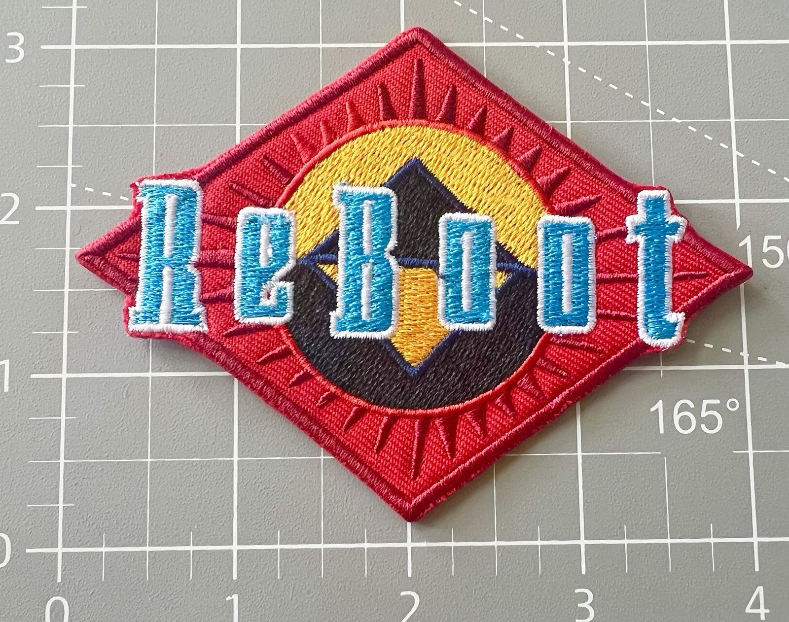 REBOOT figure patch embroidered action badge Matrix computer Enzo MAINFRAME game