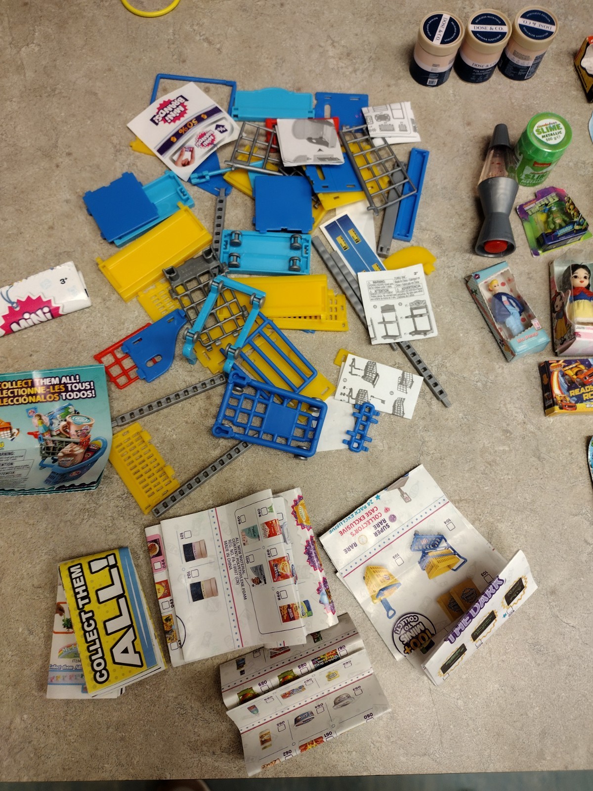 Huge Zuru Surprise Mini Brands! Lot Of 69 Pieces Total! food candy toys and more