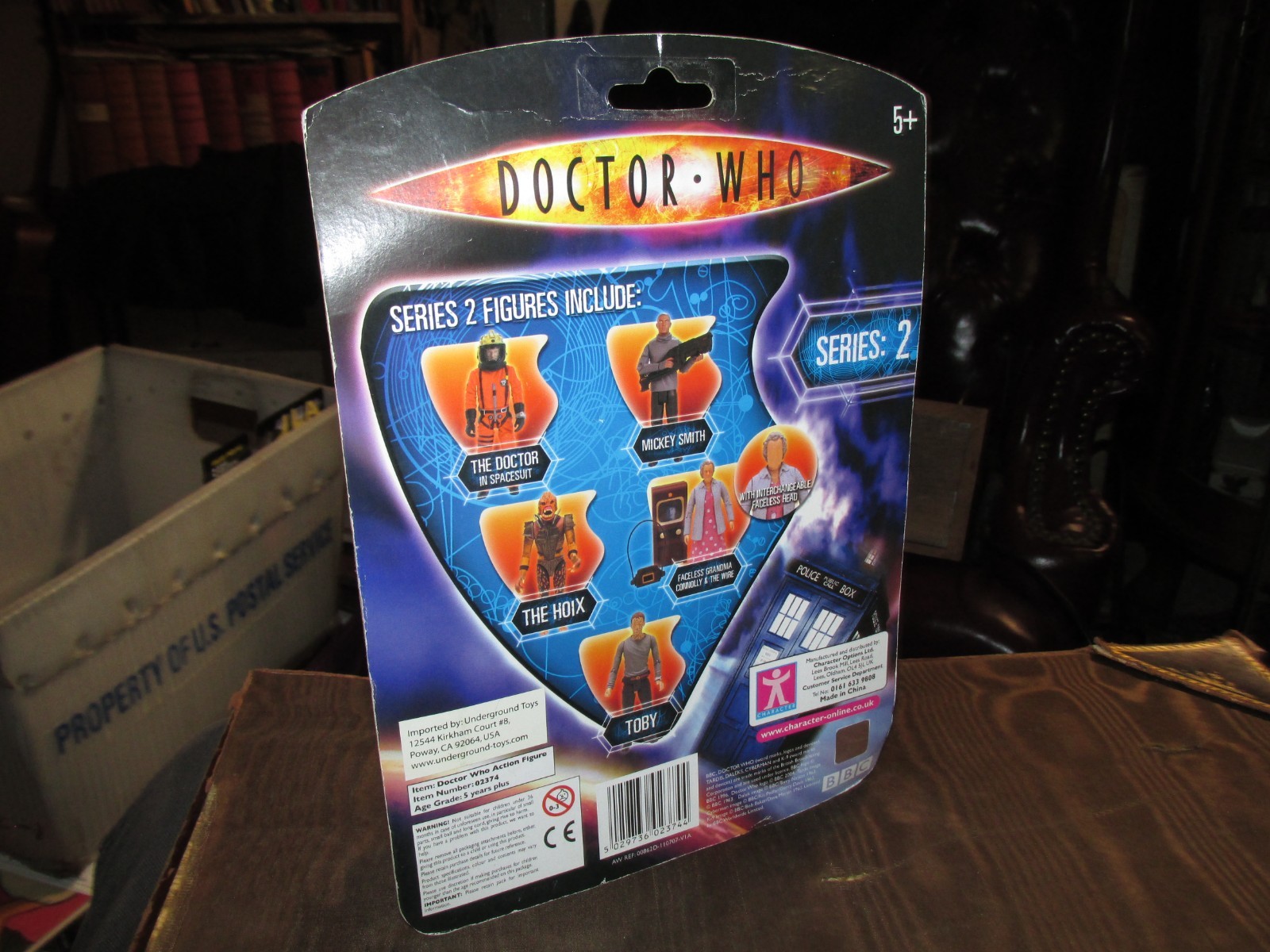 DOCTOR WHO FIGURE * TOBY ( POSSESSED ) new sealed 2004