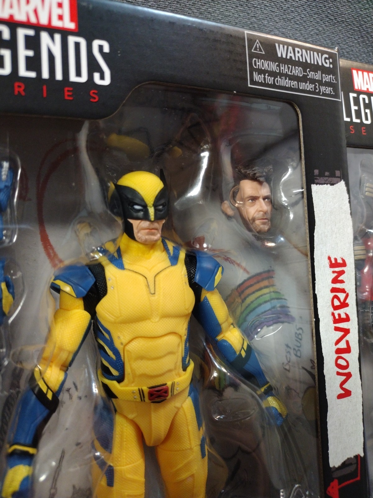 Lot 2 Deadpool & Wolverine Marvel Legends HASBRO Figures 6&Prime; Jackman