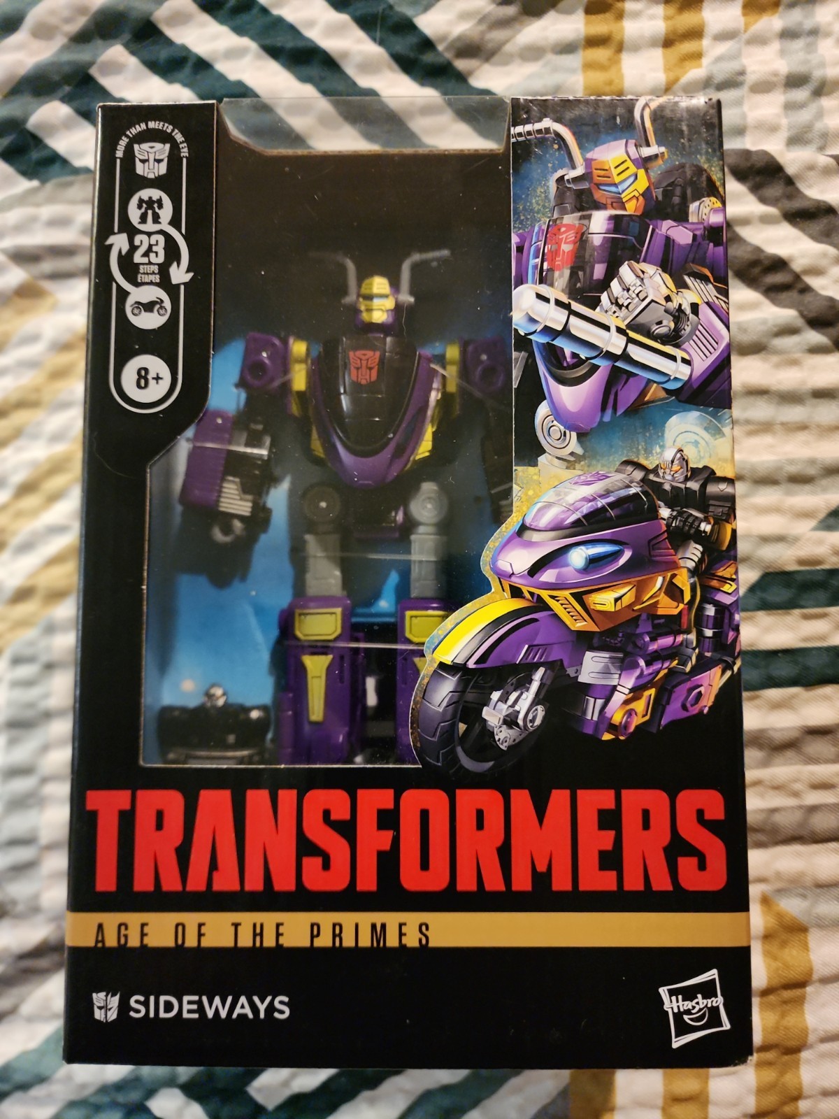 Transformers Age of the Primes « Sideways » Deluxe Class Action Figure!