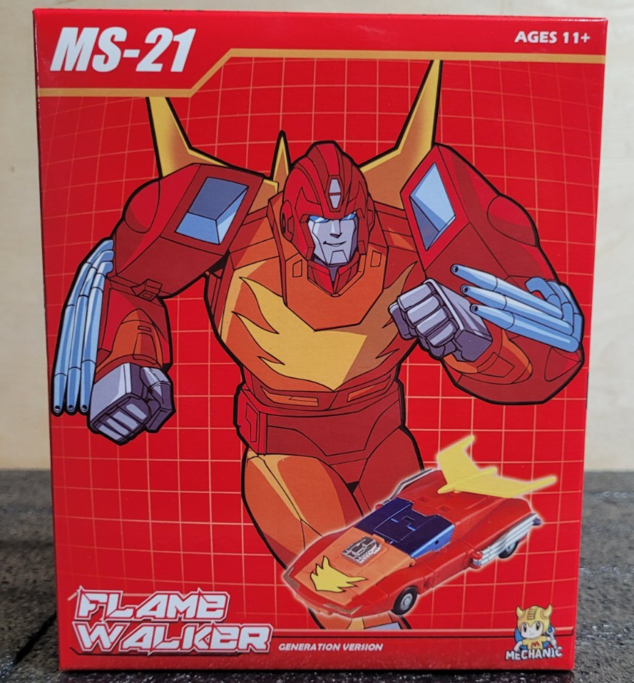 Mechanic Toys MS-21 Flame Walker figure