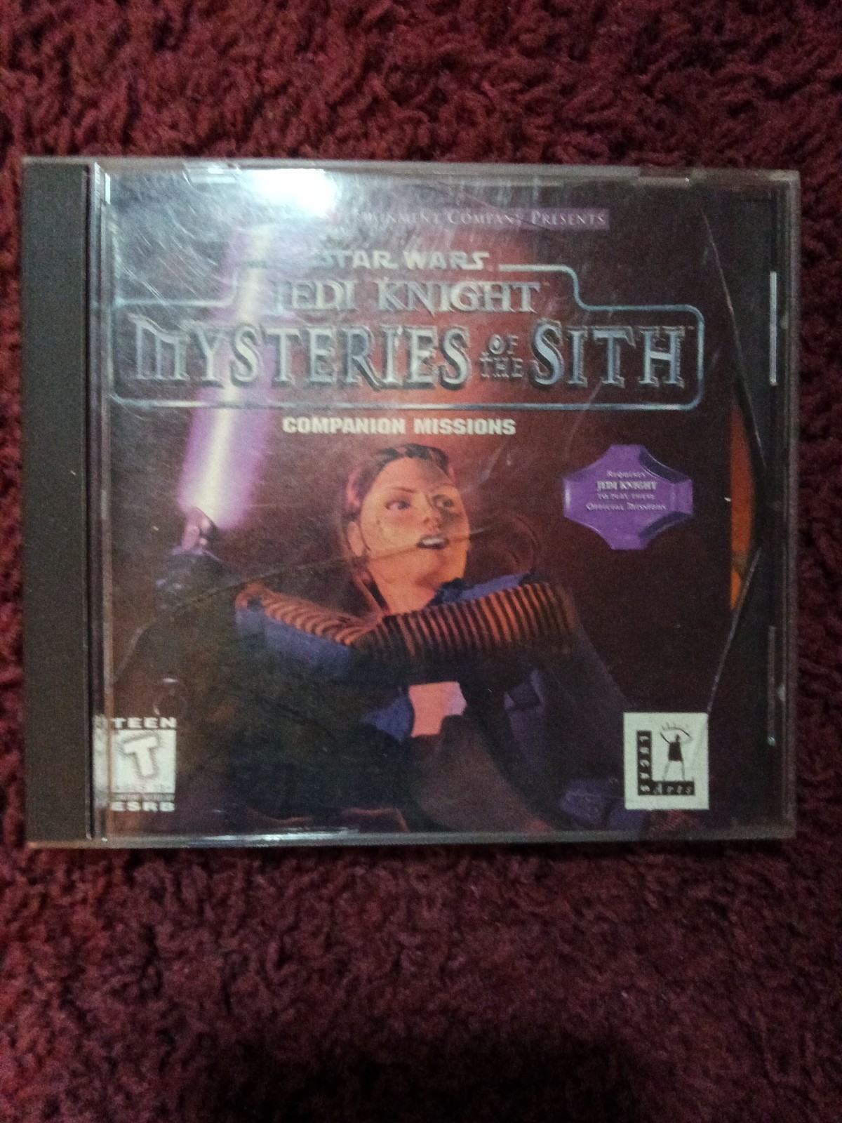 Starwars Jedi Knight: Mysteries Of The Sith Pc GAME Vintage