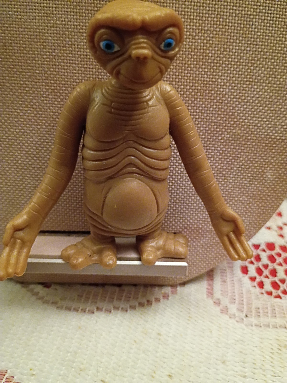 GU Vintage E.T. Universal Studios Kraft 3” Bendable Figurine Toy Authentic ET