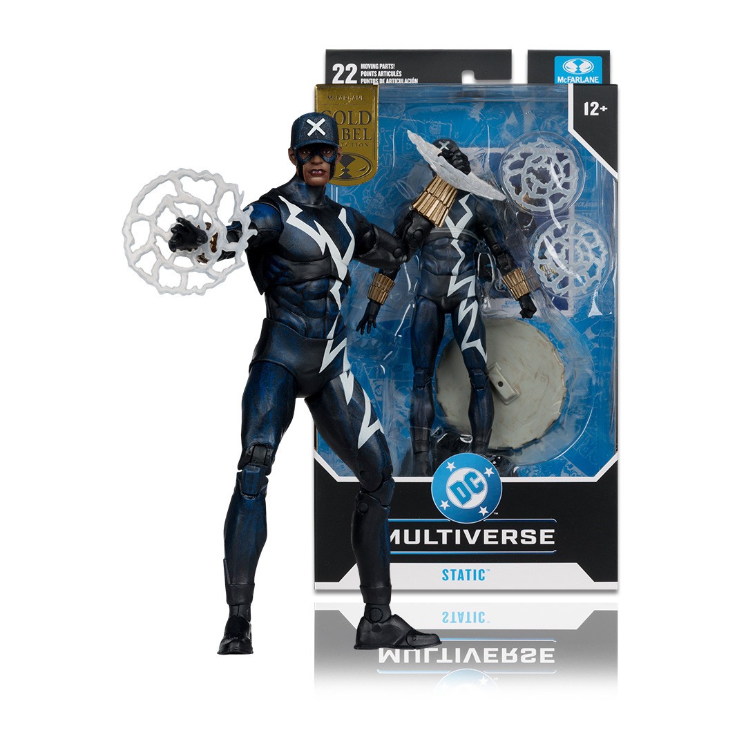 McFarlane Toys Static Trial By Fire 7&Prime; Gold Label EXCLUSIVE