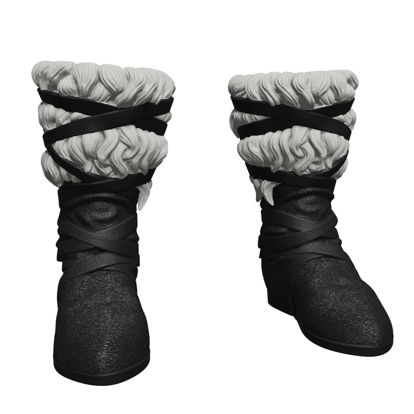 1/6 Scale Action Figure Boots: Conan the Destroyer