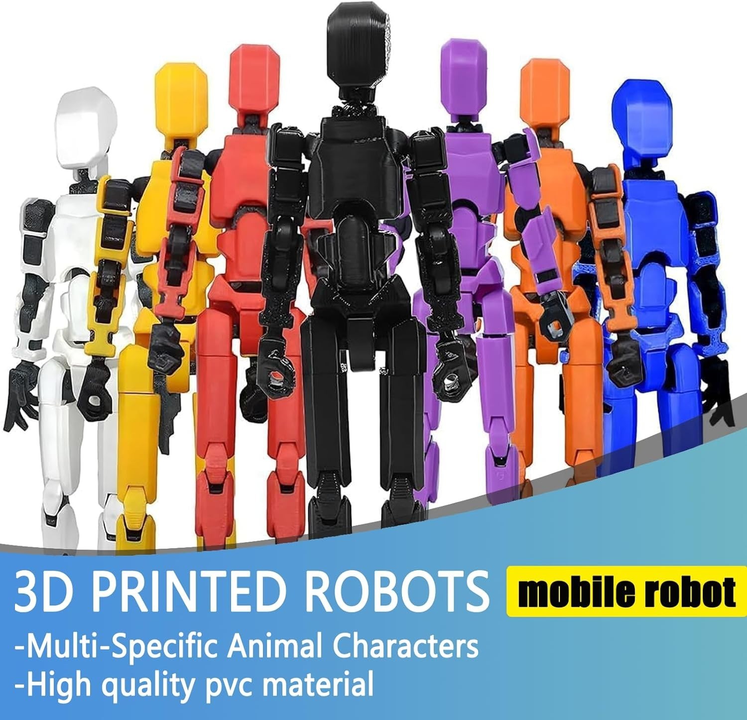 Titan 13 Multi-Jointed Action Figures – Perfect Desktop Decorations for All Ages