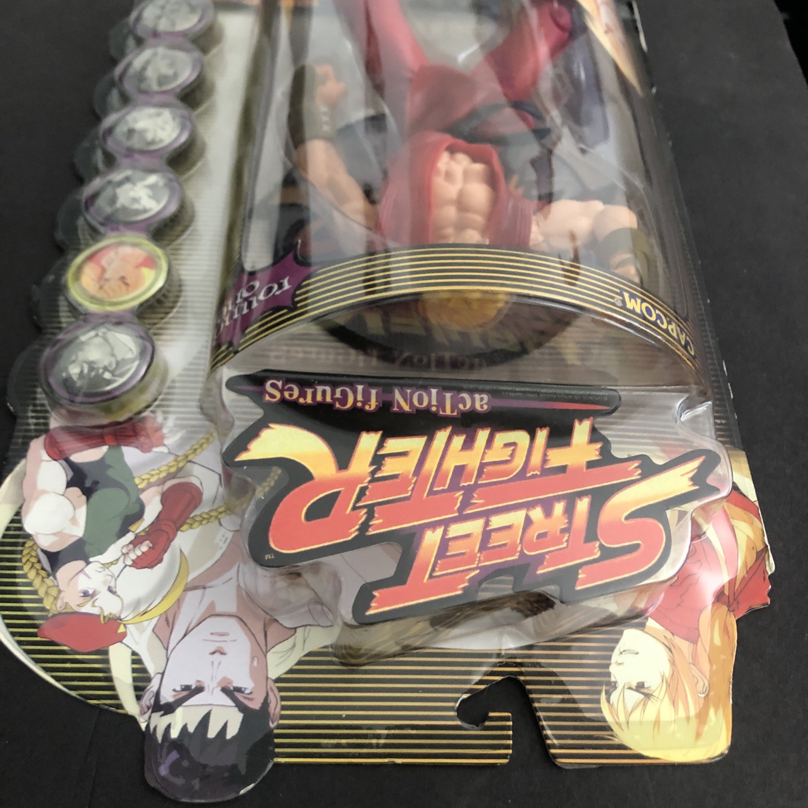 CAPCOM STREET FIGHTER “ KEN” 7” 1/2 Factory Sealed “ROUND ONE”