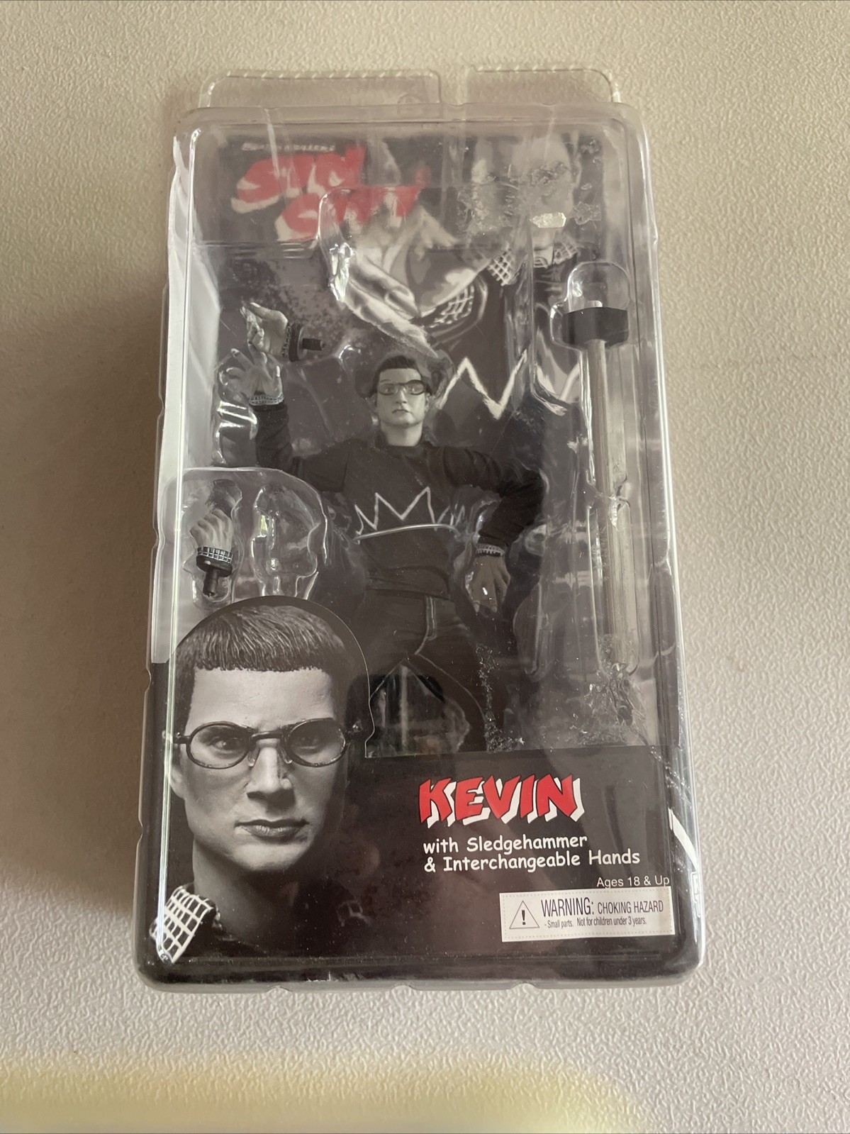 2005 Reel Toys NECA Sin City Kevin Series 2 Action Figure NOS Sealed New B & W