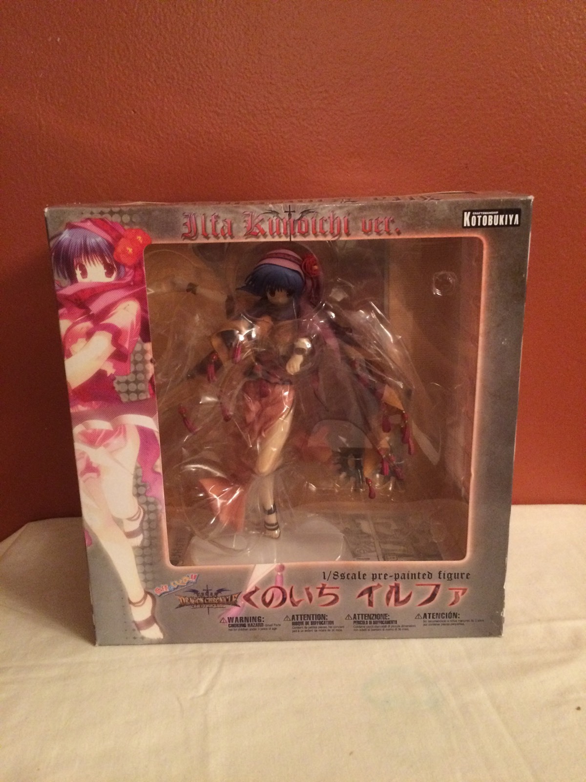 Kotobukiya Manaka De Ikuno Llfa Kunoichi Figure 1/8 Scale PVC New in Box
