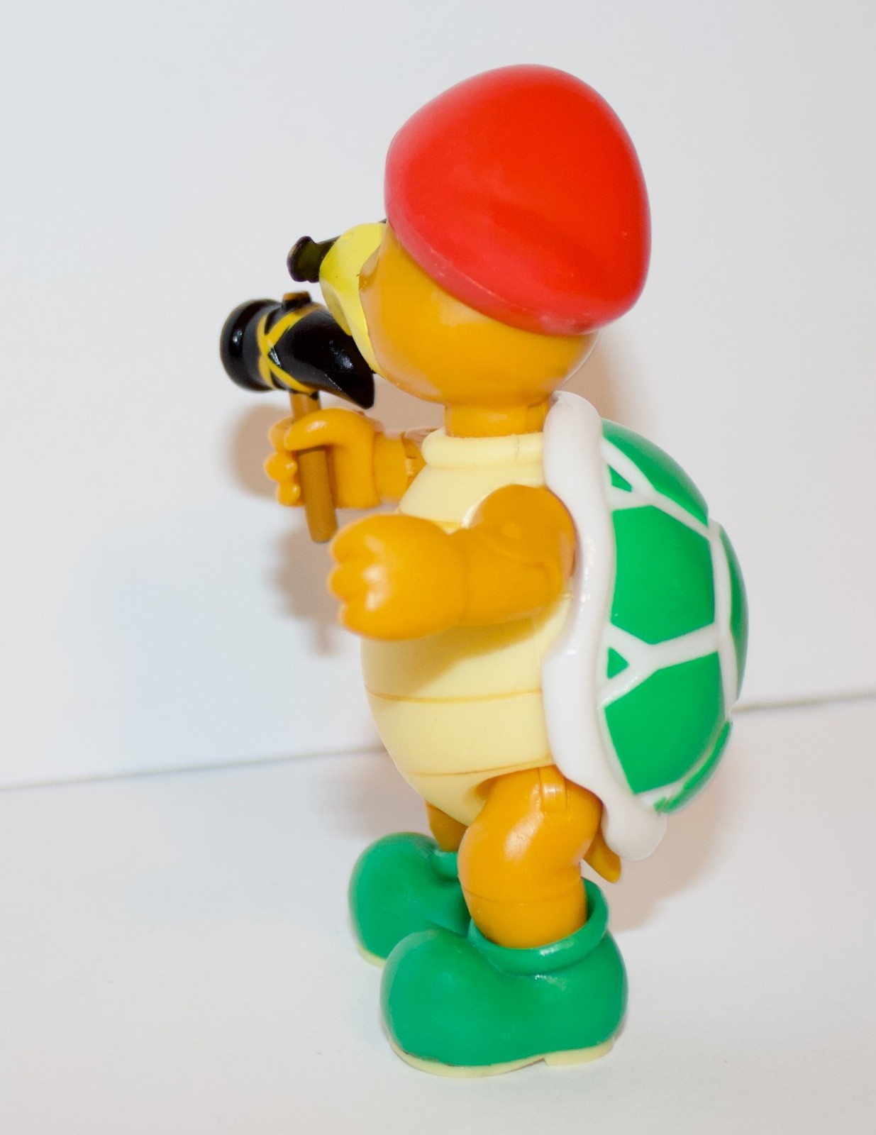 RARE – SUPER MARIO 4&Prime; CAPTURED HAMMER BRO FIGURE WORLD OF NINTENDO JAKKS PACIFIC