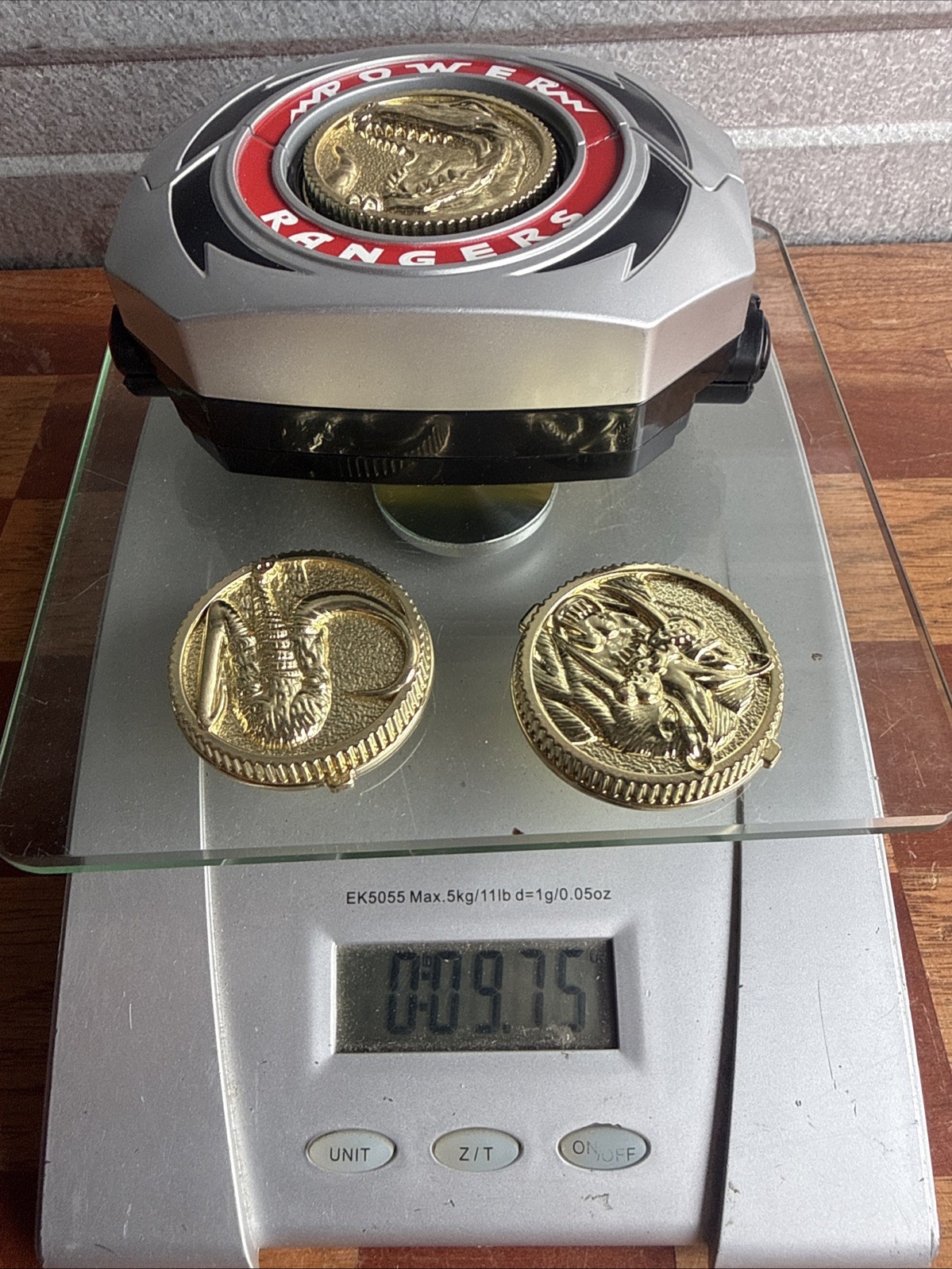 Mighty Morphin Power Rangers Morpher With 3 Coins 2020 Used