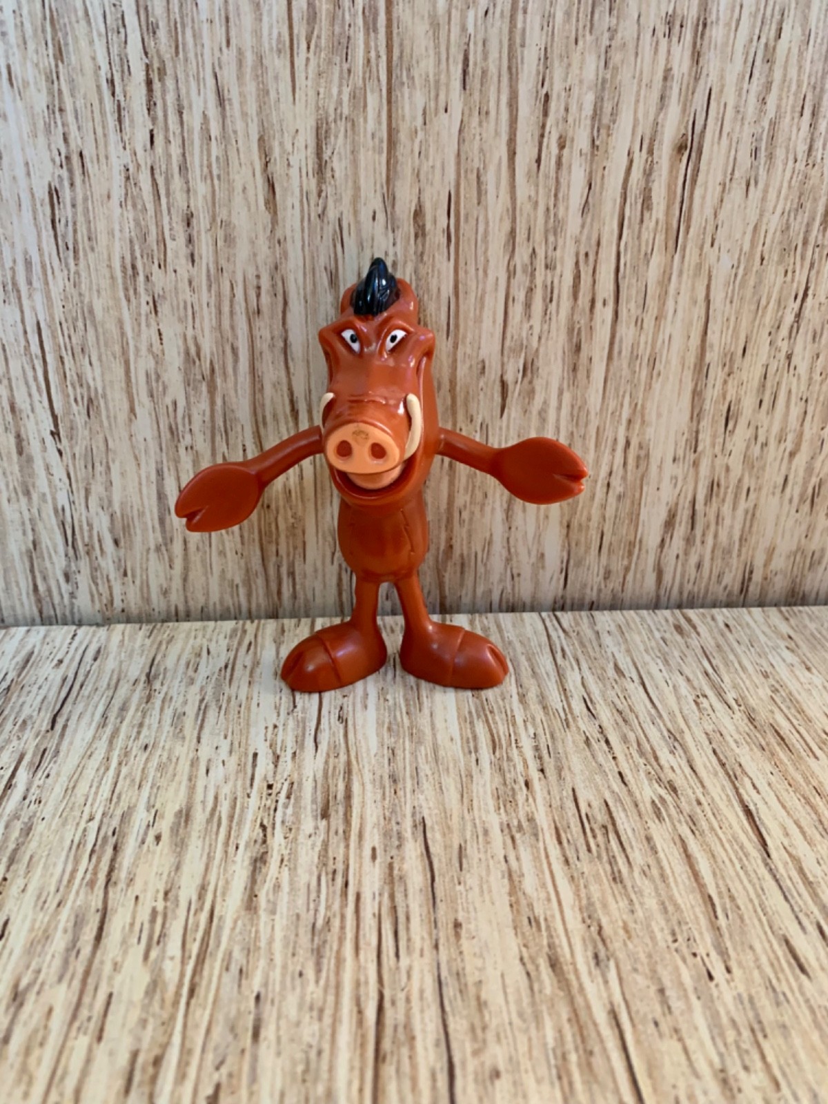 Walt Disney World Resort The Lion King Pumbaa Warthog PVC Bendable Toy 4.5&Prime; Tall