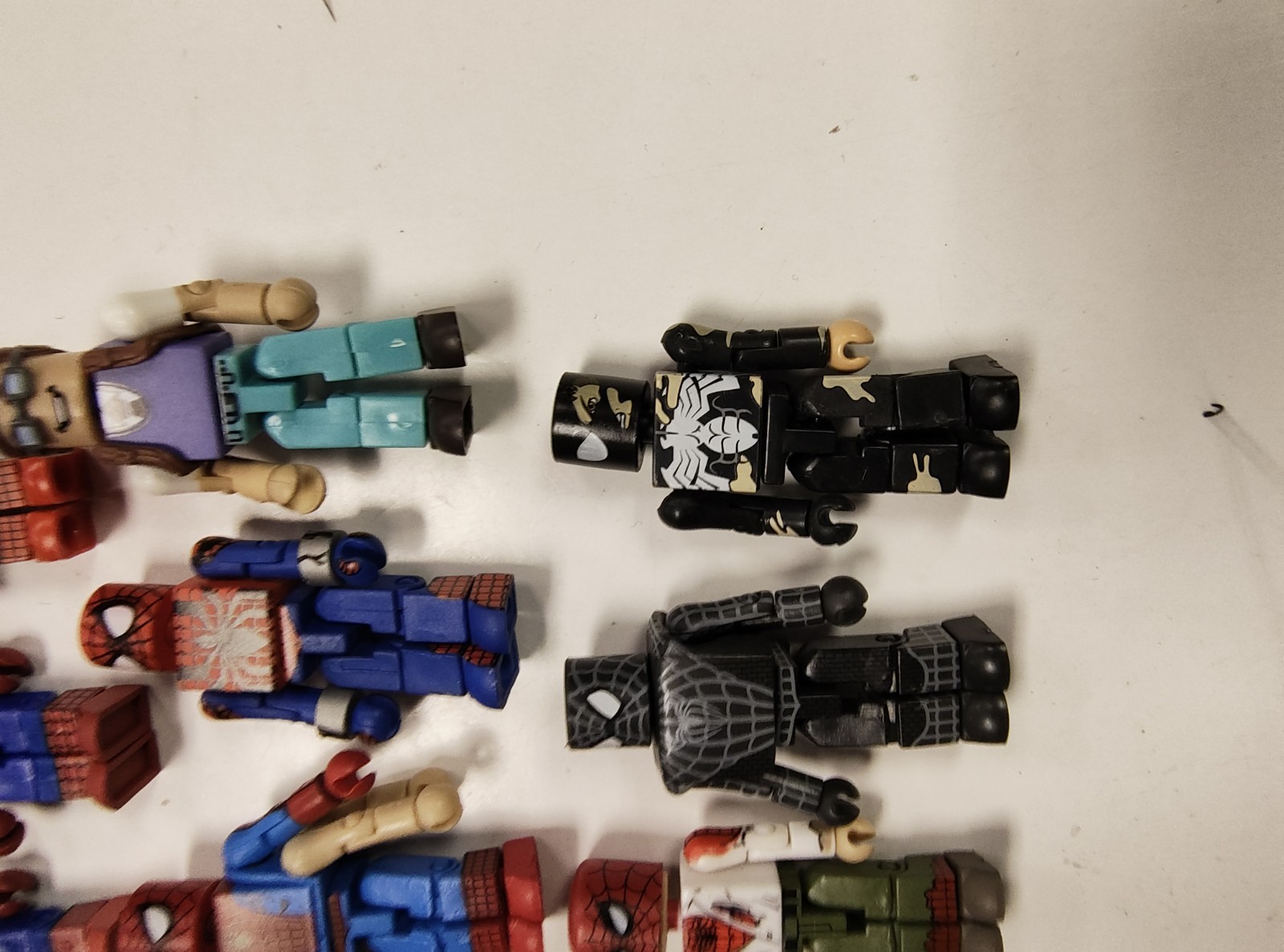 MINIMATES SPIDER-MAN MAY DAY PETER PARKER BLACK SUIT LOT 12 MARVEL SPIDERMAN HTF