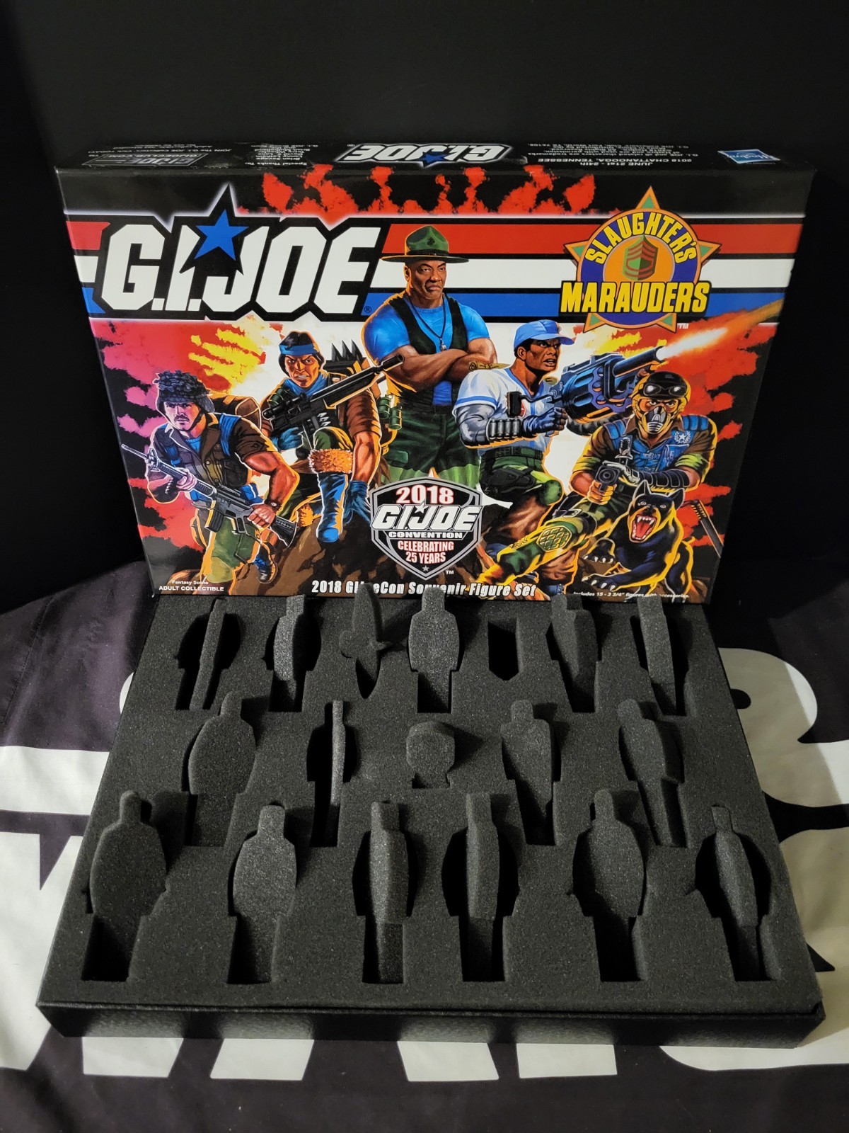 2018 Marauders JoeCon Convention G.I. JOE COBRA Certificate BOX & COMIC ONLY