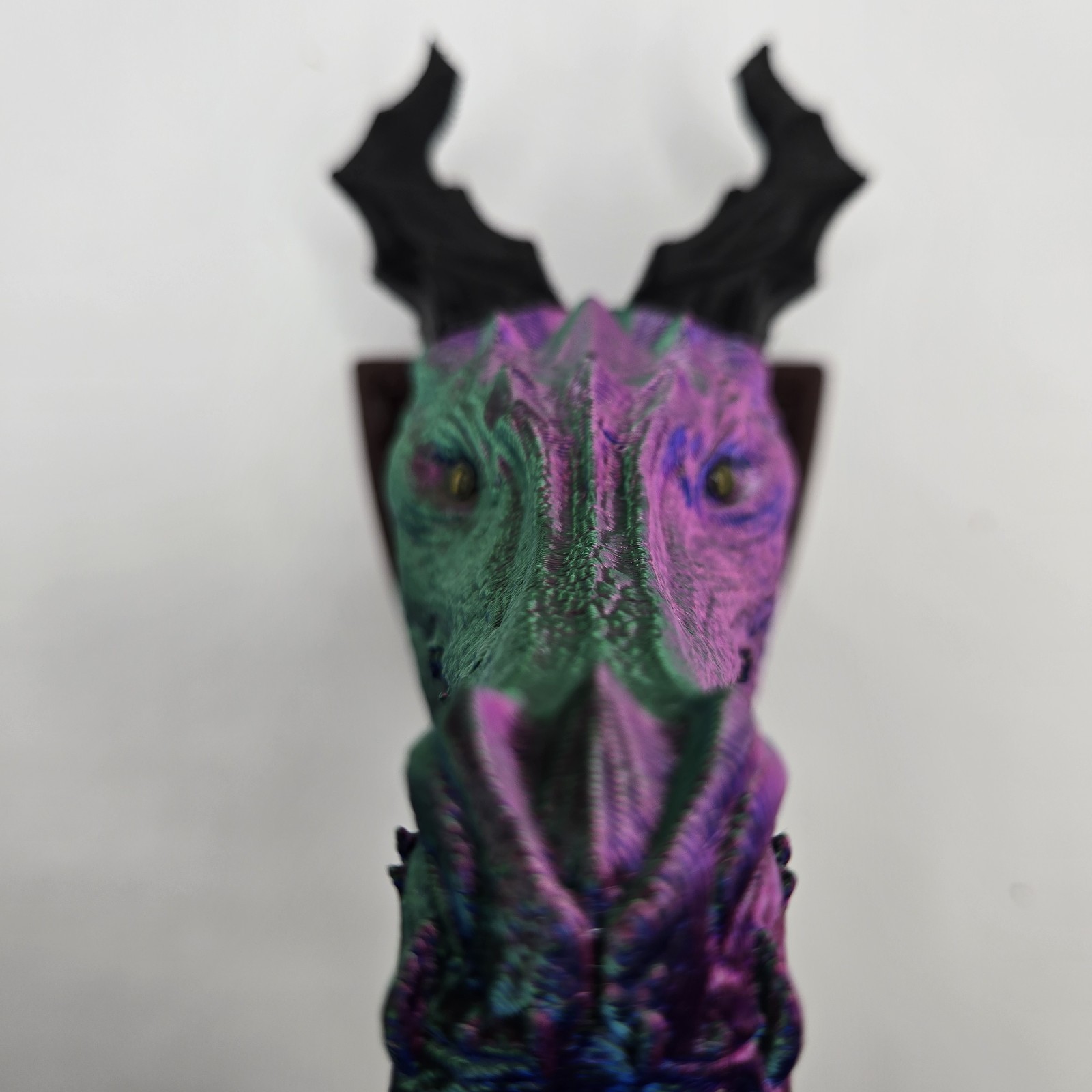 False Dragon Head Fantasy Trophy Collector Figure 3D Printed Handmade toy Gift