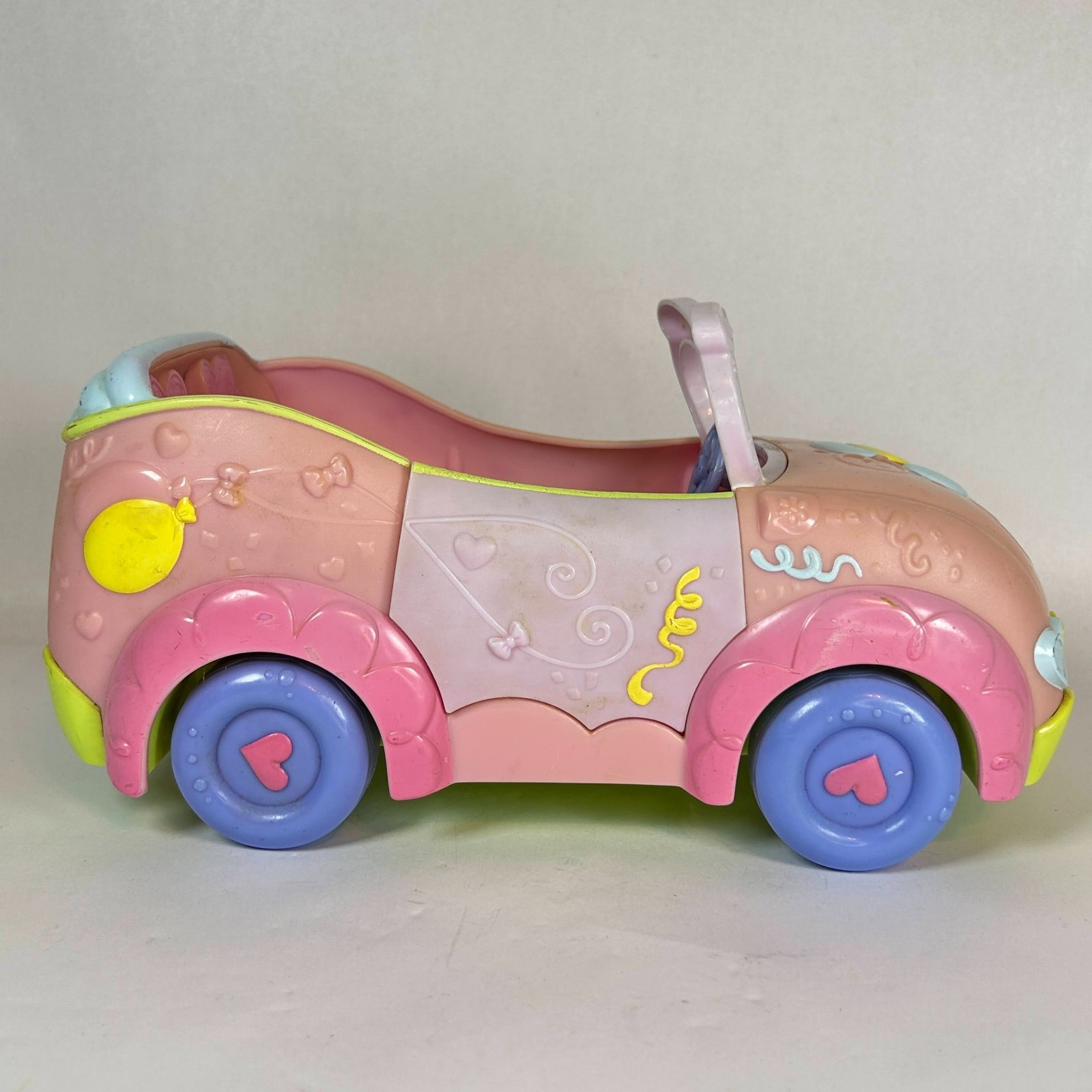 My Little Pony 2009 Pinkie Pie Car Convertible Hasbro MLP